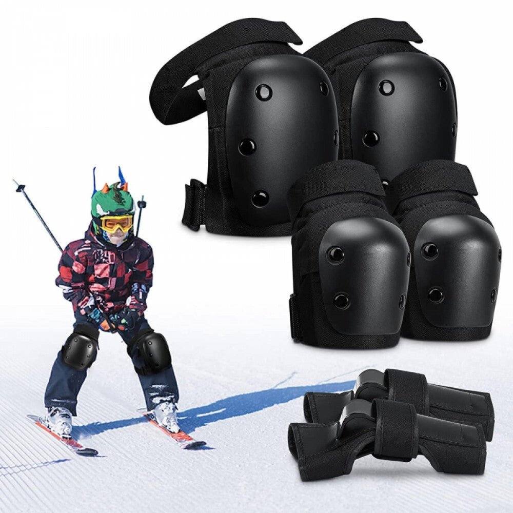 TOPLUS 6 az 1 - ben Gyerek Térd - és Csuklóvédő Készlet M - es - BShopybicikli térdvédőgyerek sport kiegészítőgyerek térdvédőX001EY47HV_5