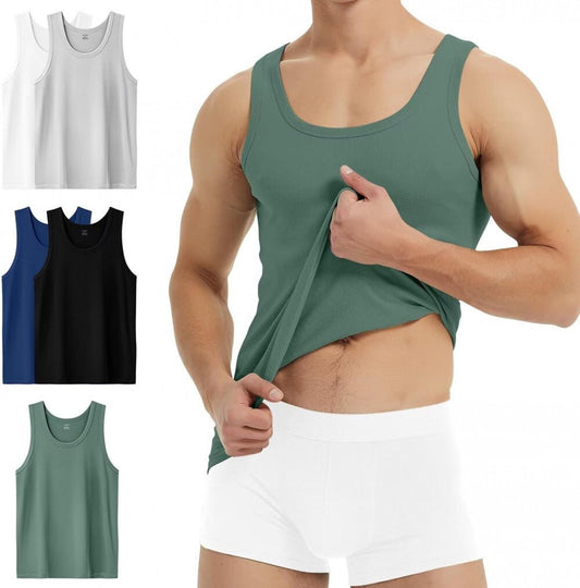 YouShow Férfi Sport Atléta, Trikó Szett M - es 5 db - os (Fekete,Kék,Szürke,Fehér,Zöld) - BShopy