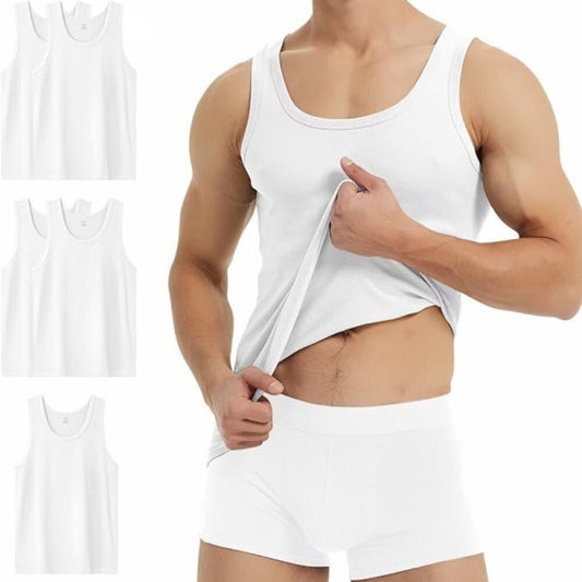 YouShow Férfi Sport Atléta, Trikó Szett S - es 5 db - os (Fehér) - BShopy