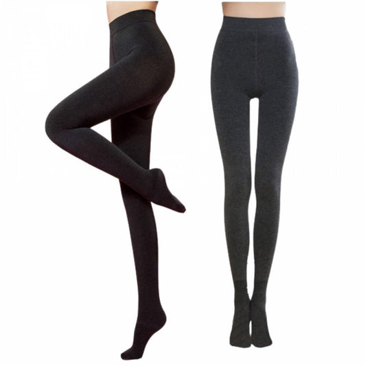 Yulaixuan Divatos Vastag Női Harisnyanadrág 2db (Fekete) - BShopy2 db - os női harisnyadivatos harisnyanadrágfekete harisnyaX0019478O5_0