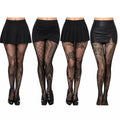 Yulaixuan Mintás Magas Derekú Harisnyanadrág Szett - 4 db, Egy Méret (155 - 175 cm, 40 - 70 kg) - BShopy
