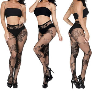 Yulaixuan Mintás Magas Derekú Harisnyanadrág Szett - 4 db, Egy Méret (155 - 175 cm, 40 - 70 kg) - BShopy