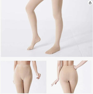 Yulaixuan Női Átlátszatlan Harisnyanadrág 3 db (Nude) - BShopy