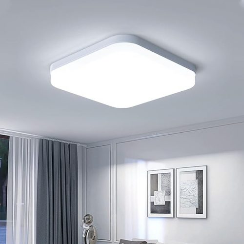 Kambo čtvercové LED stropní svítidlo 23x23cm (6500K)