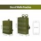 Molle taktické vojenské pouzdro S+L (khaki)