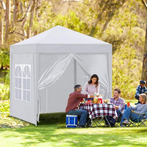 Ofcasa White Pop Up Garden stan 2mx2m