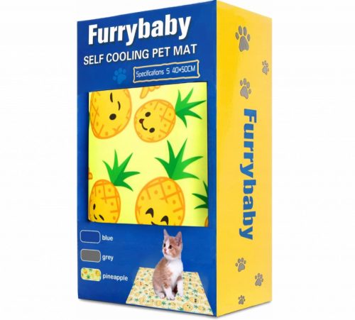 Chladící matrace Furrybaby Pet L 50x90cm (ananas)