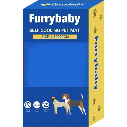 Chladící matrace Furrybaby Pet L 50x90 cm (modrá)