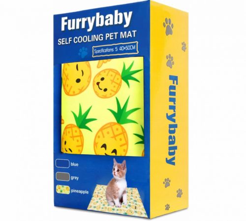 Chladící matrace Furrybaby pro domácí mazlíčky XL 81x96 cm (ananas)